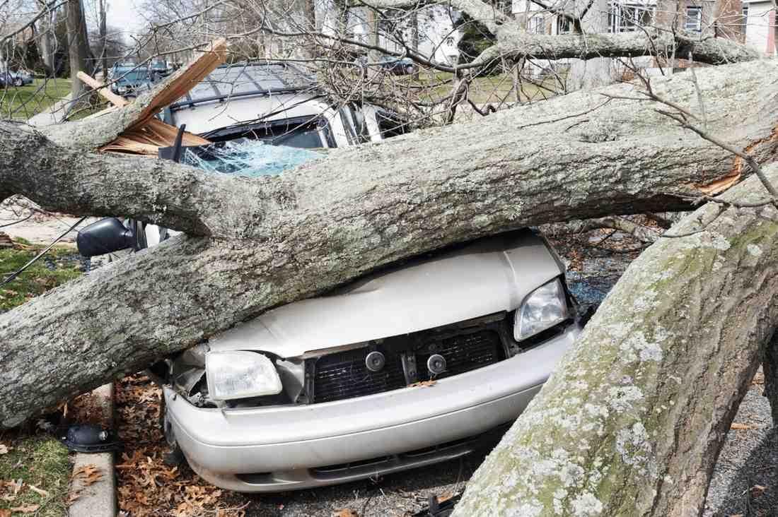 Wind damage to a Colorado property