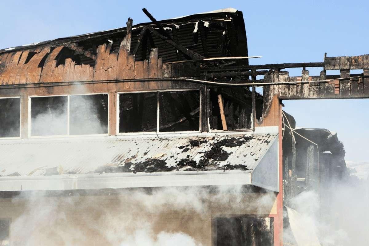 Fire damage to a Colorado property